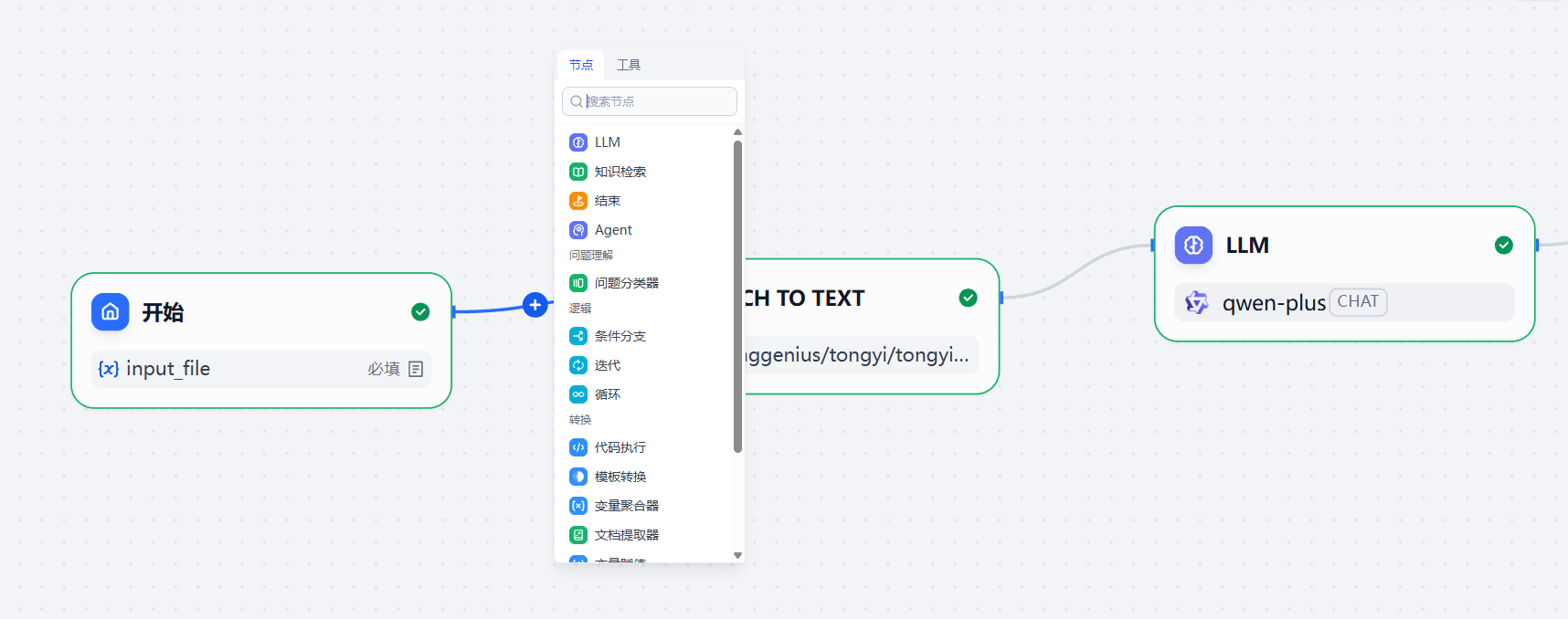DIFY流程搭建 dify 对接