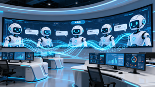 现代智能呼叫中心全景